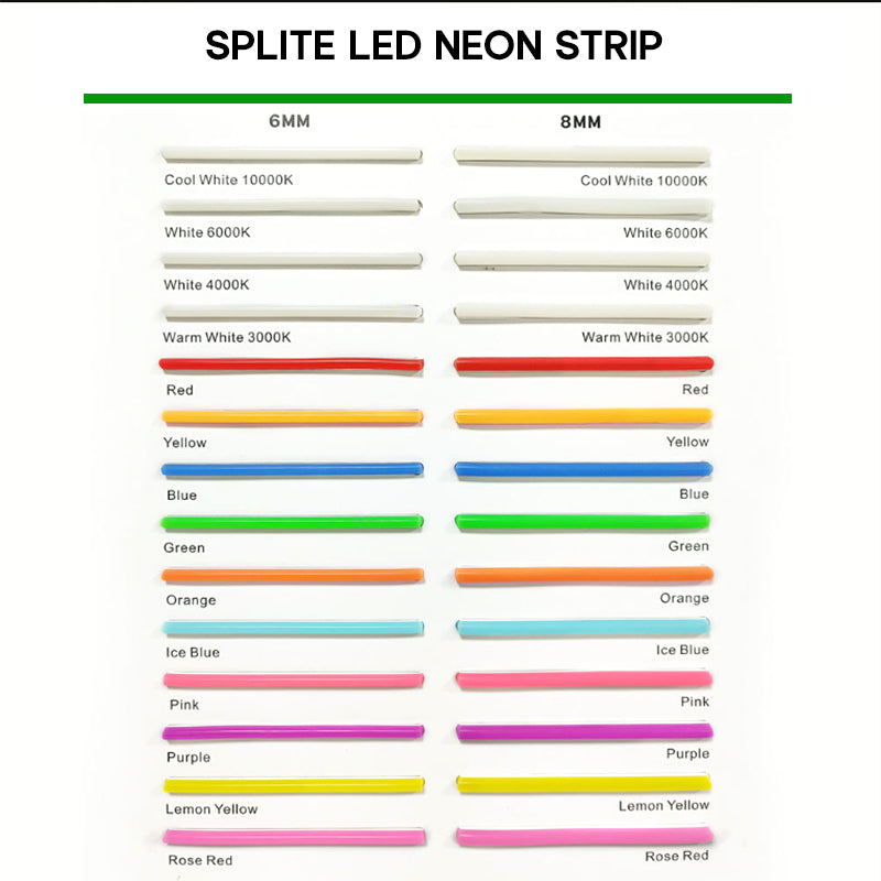 Neon Split LED Light