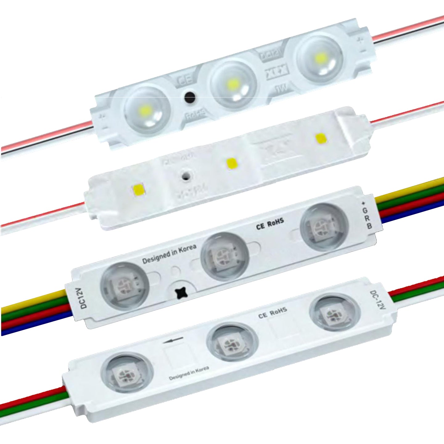 LED lens module